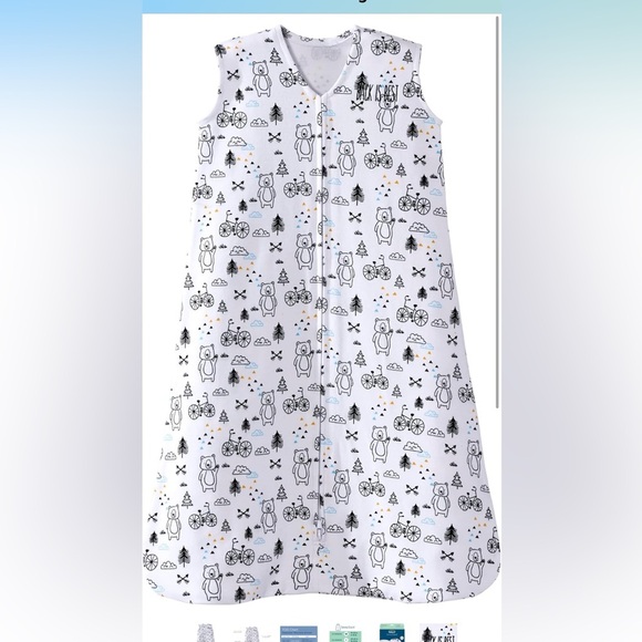 Halo Other - HALO SleepSack, 100% Cotton Wearable Blanket, Swaddle, TOG 0.5